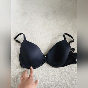 Soma Embraceable Perfect Coverage Black Bra 36DD